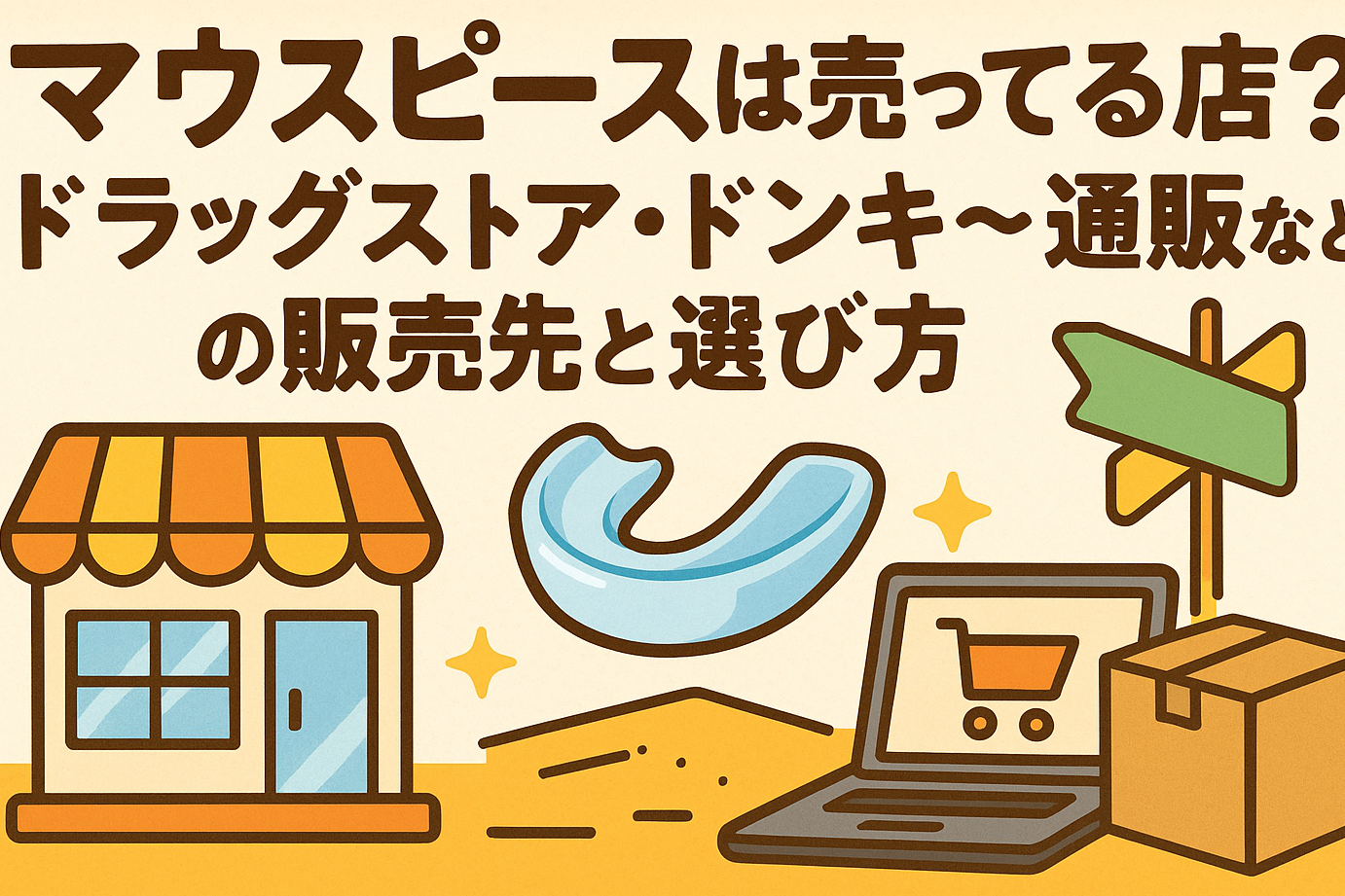 マウスピース どこに売ってる？販売場所一覧と情報